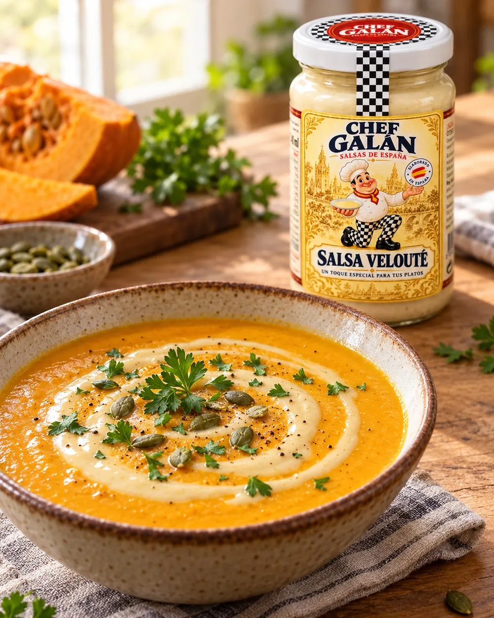 Crema de calabaza