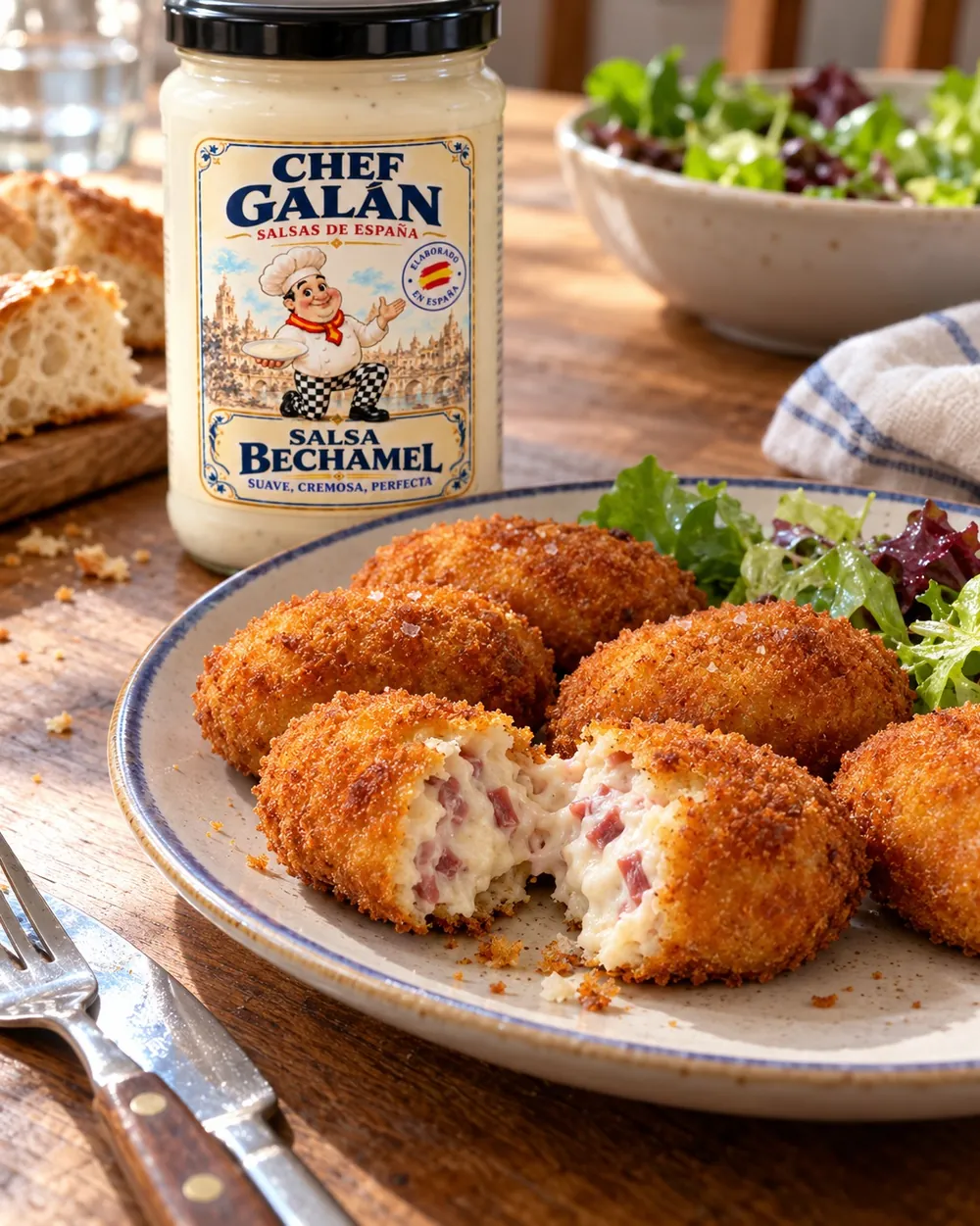 Croquetas de jamón