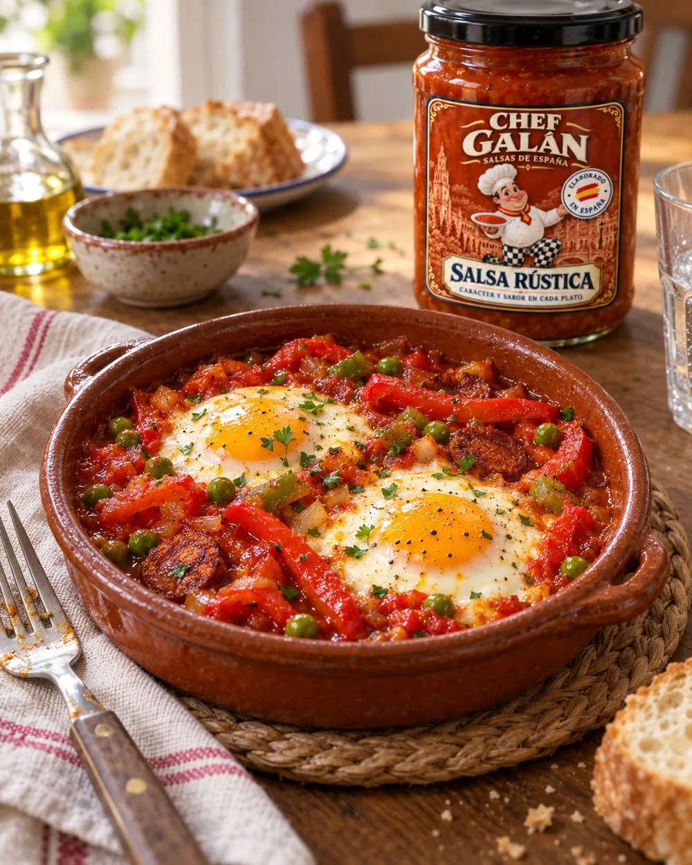 Huevos a la flamenca