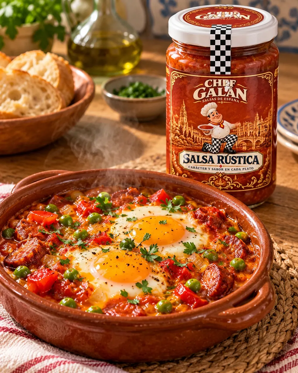 Huevos a la flamenca
