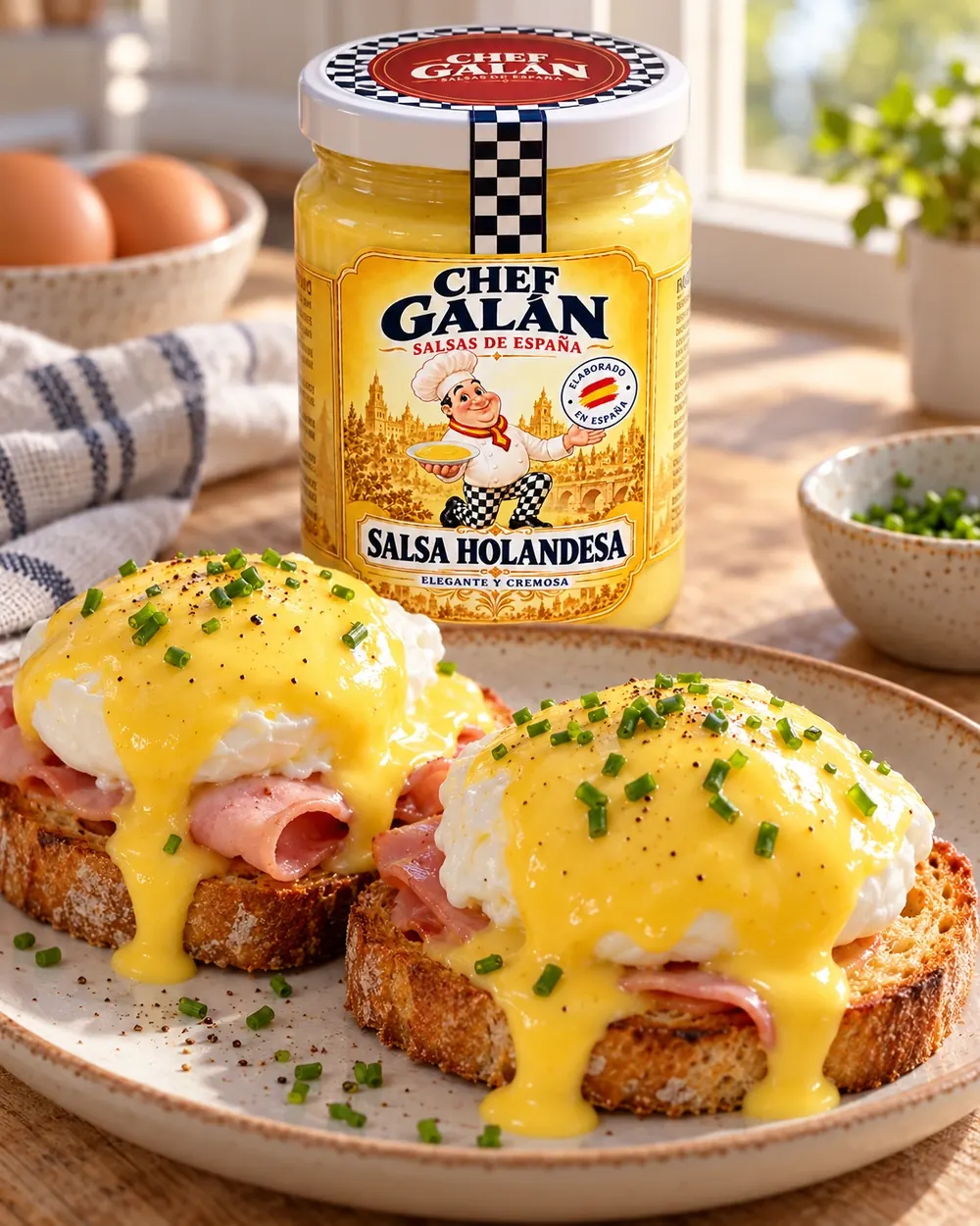 Huevos Benedict