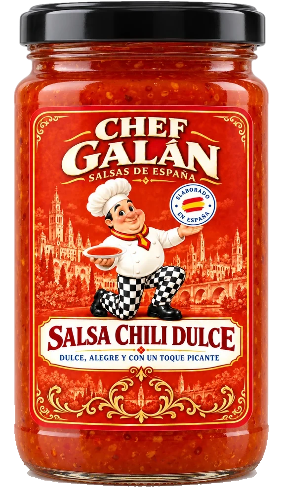 Tarro de Salsa Chili Dulce Chef Galán