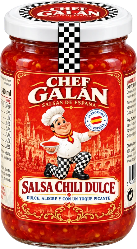 Буркан Сладък чили сос Chef Galán