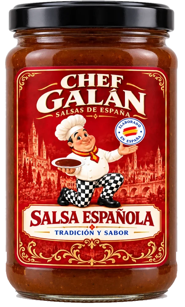 Tarro de Salsa Española Chef Galán