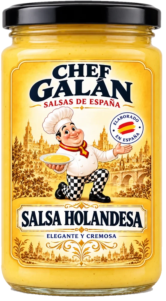Tarro de Salsa Holandesa Chef Galán