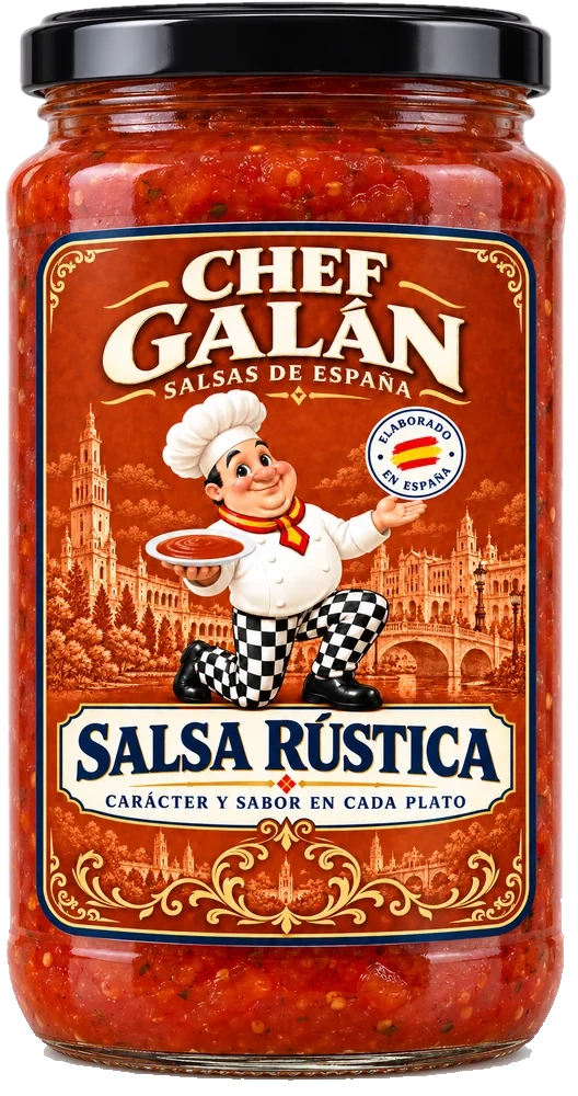 Tarro de Salsa Rústica Chef Galán