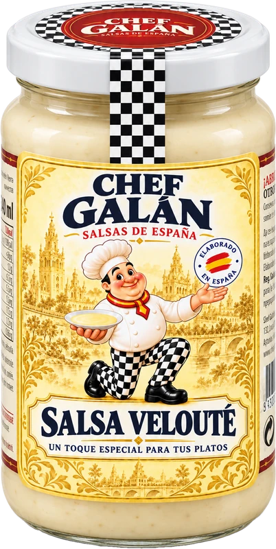 Буркан Сос Велуте Chef Galán